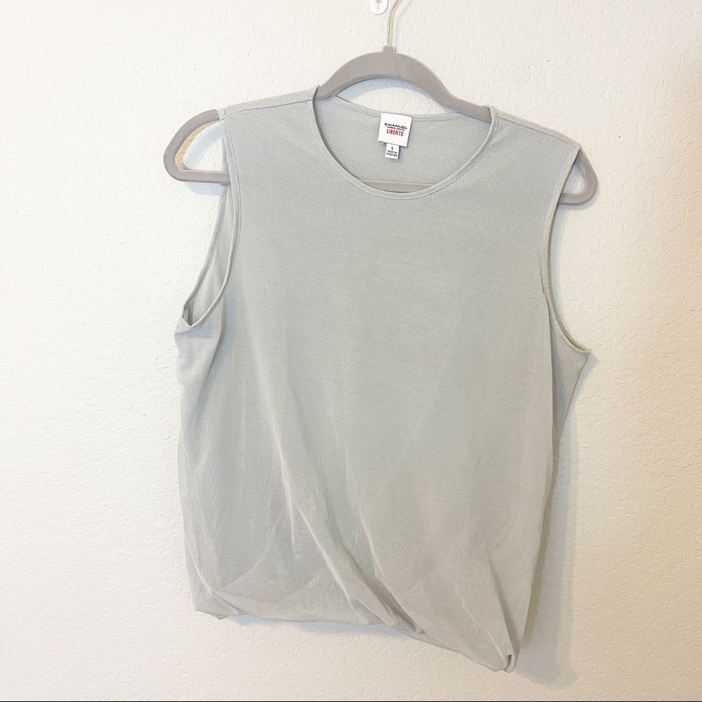 Emanuel Ungaro Liberte Mesh Balloon Tank